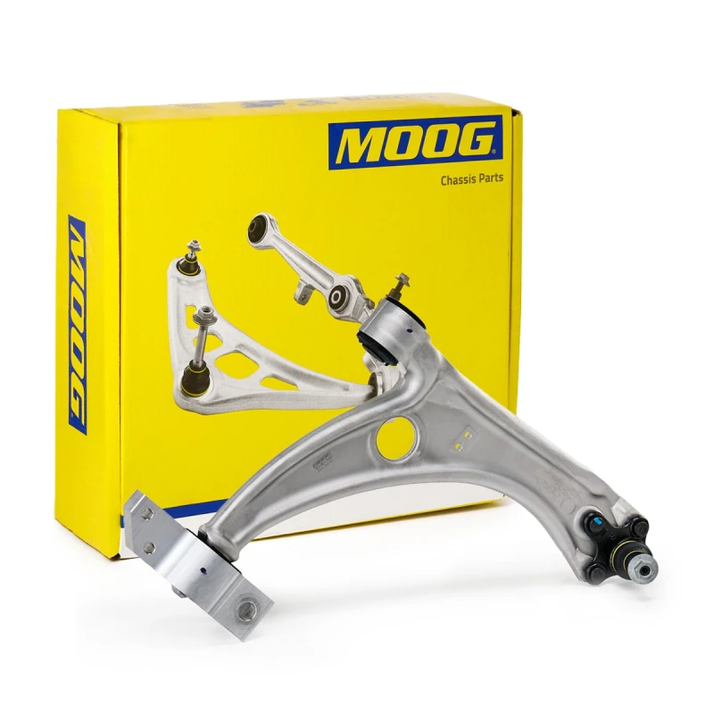 Image of MOOG VO-WP-5009 Suspension arm Control Arm, Aluminium, with rubber mount Aluminium Track Control Arm (273)