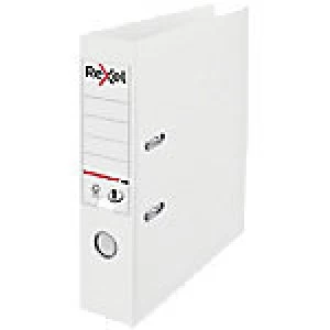 Image of Rexel Choices Lever Arch File 75mm Polypropylene 2 ring White