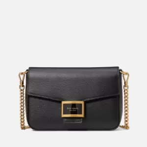 image of Kate Spade New York Katy Flap Chain Leather Cross-Body Bag