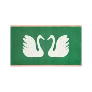 Image of Scion Swim Swam Sawn Bath Mat, Mint Leaf