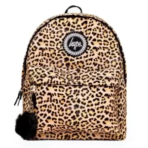 Hype Print Backpack - Brown