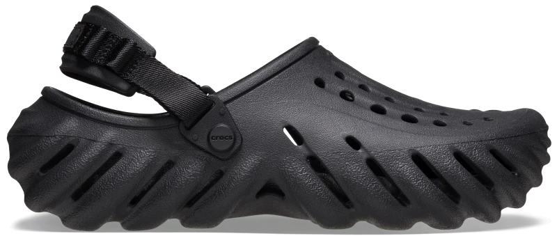 Image of Crocs Unisex Echo Clogs Black W10/M9