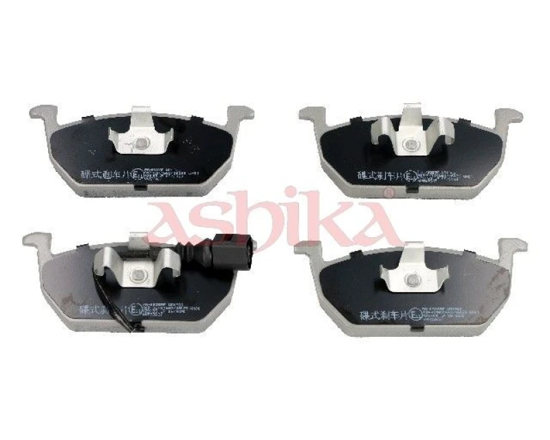Image of ASHIKA Brake pad set ASHIKA 50-00-0938