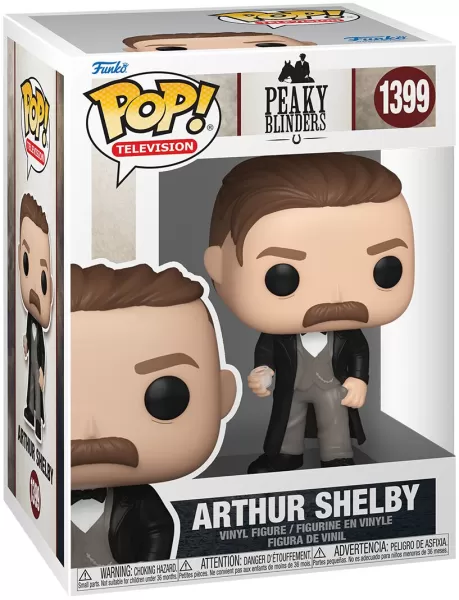 image of Peaky Blinders - Gangs Of Birmingham Arthur Shelby vinyl figurine no. 1399 Funko Pop! multicolour