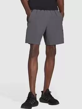 Image of adidas Performance Train Essentials Woven Training Shorts - Grey, Size 2XL, Men