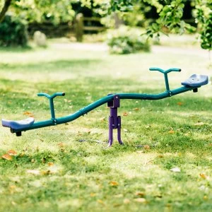 Image of Plum Rotating See Saw - Purple/Teal