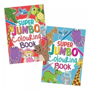 Image of Artbox Jumbo Colouring Book Pack of 6 4049