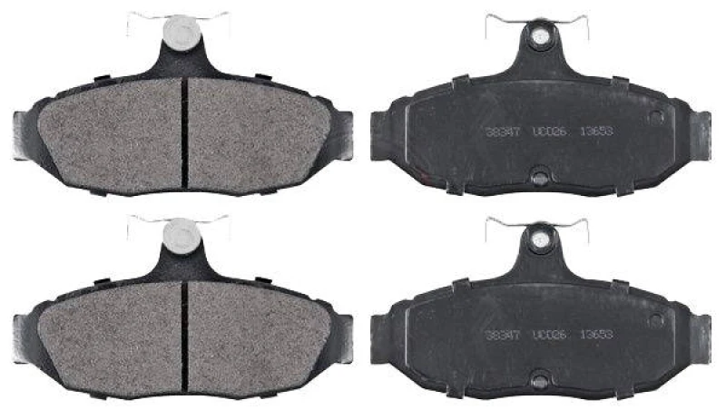 Image of A.B.S. 38347 Brake pad set without integrated wear sensor Brake Pad Set,disc brake (402)