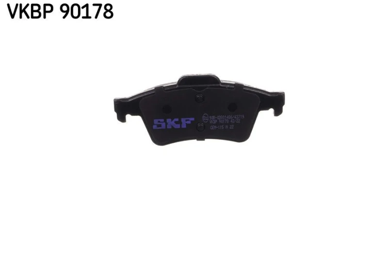 Image of SKF Brake pad set SKF VKBP 90178