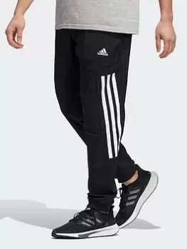 Image of adidas Future Icons 3-stripes Woven Tracksuit Bottoms, Black Size XL Men