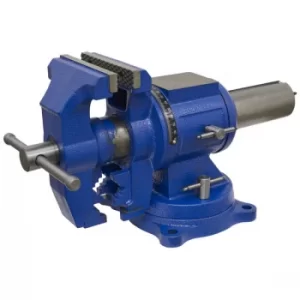 image of Sealey MFV150 Vice Cast Iron Multifunction Swivel Base 150mm