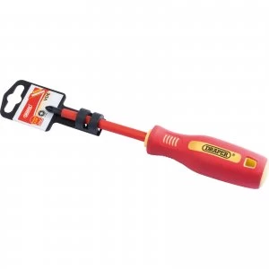 image of Draper VDE Insulated Pozi Screwdriver PZ2 100mm