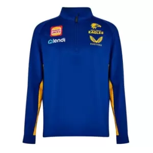 Image of Castore West Coast Eagles Training Quarter Zip Top - Blue