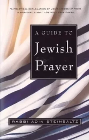Image of A Guide to Jewish Prayer by Rabbi Adin Steinsaltz