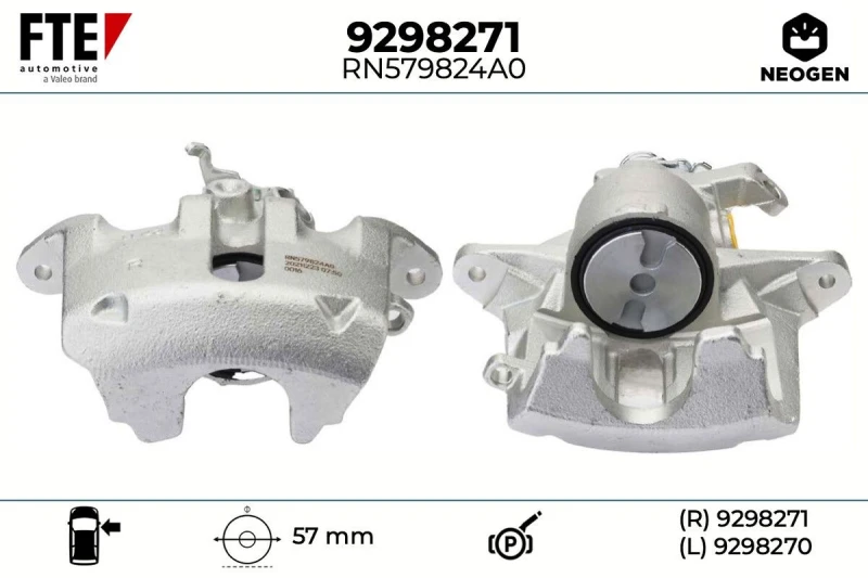 Image of Brake caliper FTE 9298271