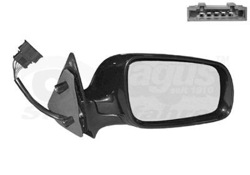 Image of VAN WEZEL Wing mirror VAN WEZEL 7620808