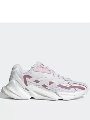 Image of adidas X9000l4 Heat.rdy Shoes, White/Purple, Size 4, Women