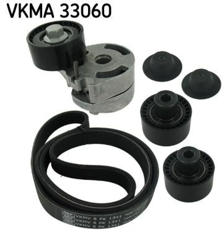 Image of SKF V-Ribbed Belt Set SKF VKMA 33060
