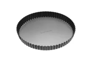 image of Non-Stick 28cm Fluted Round Flan / Quiche Tin