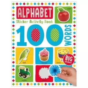 Image of 100 Alphabet Words Sticker Activity - Make Believe Ideas - Paperback - Used