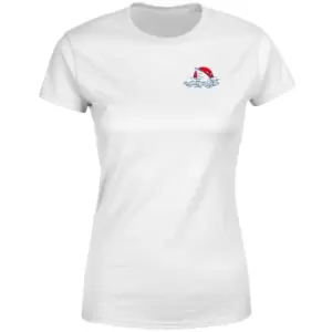 Image of Jaws Bite Me Womens T-Shirt - White - L