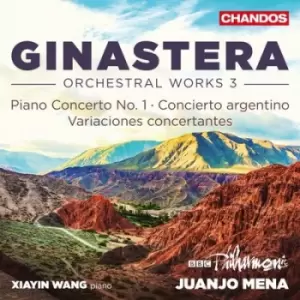 image of Ginastera Orchestral Works - Volume 3 by Alberto Ginastera CD Album