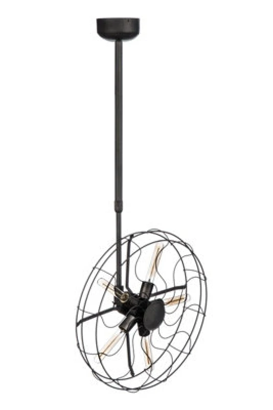 Image of Orsina Trissoni Vintage Fan Design Ceiling Light