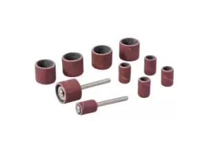 Image of Silverline 675272 Rotary Tool Drum Sanding Kit 12pce 6.35/12.70mm