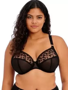Image of Elomi Namrah Underwired Bandless Plunge - Black, Size 36F, Women