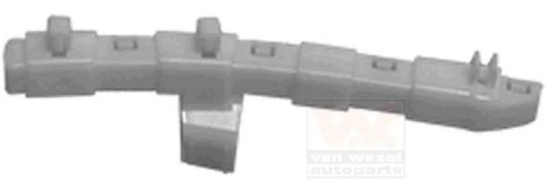 Image of VAN WEZEL Bumper bracket VAN WEZEL 3389567