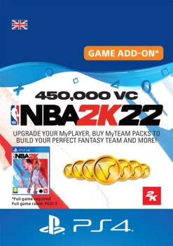 Image of NBA 2K 450,000 VC - UK Account