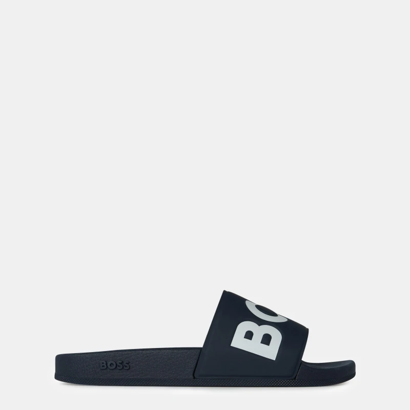 Image of Boss BOSS Dark Blue Aryeh Slide - Dark Blue Dark Blue Male 11 OQ61405