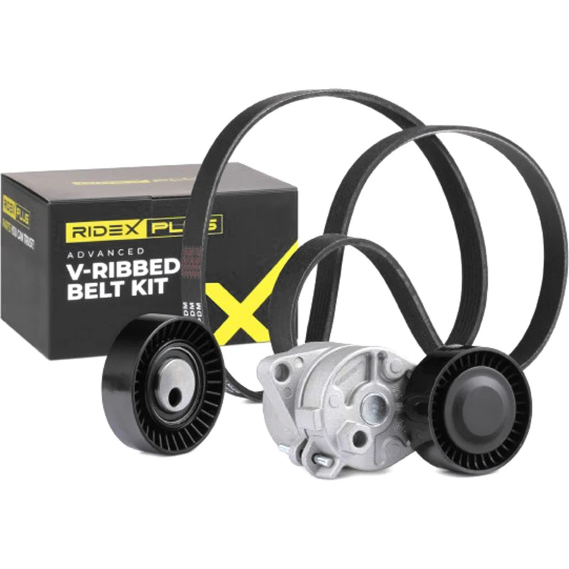 Image of RIDEX PLUS 542R0388P V-ribbed belt set V-Ribbed Belt Set (542)
