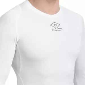 image of Shrey Intense Baselayer Long Sleeve Top - White