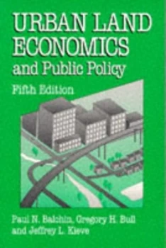 Image of Urban Land Economics and Public Policy by Paul N Balchin Book