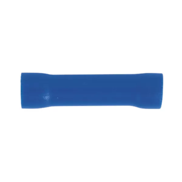 Image of Genuine SEALEY BT12 Butt Connector Terminal Ø4.5mm Blue Pack of 100