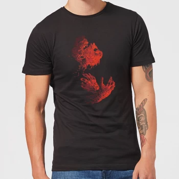 Image of Universal Monsters The Wolfman Illustrated Mens T-Shirt - Black - 5XL
