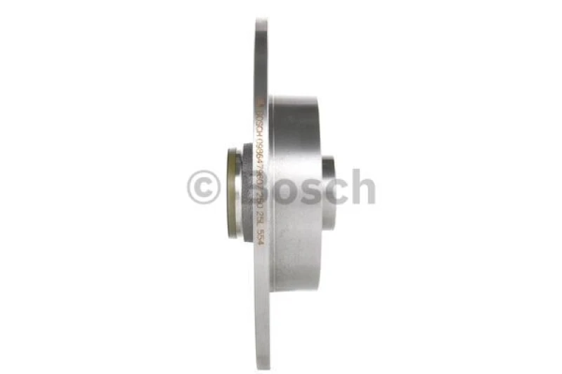 Image of Bosch 0 986 479 607 Brake disc solid, Oiled, with ABS sensor ring Brake Disc (82)