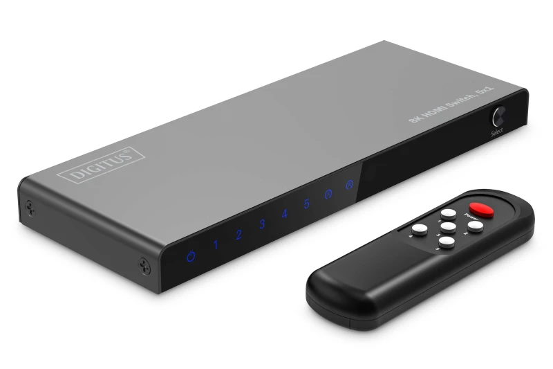 Image of Digitus 8K HDMI Switch. 5x1