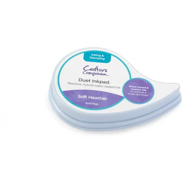 Image of Crafter's Companion Duet Hybrid Ink Pad Purple Soft Heather