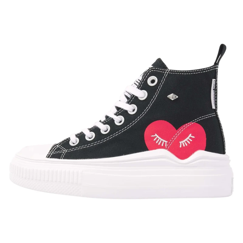 Image of british knights Womens Trainers British Knights Kaya Flow Mid Noir Female 37 B52-3727-01