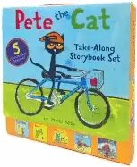 Image of pete the cat take along storybook set 5 book 8x8 set