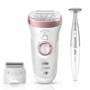 image of Braun Silk Epil 9 9890 Epilator + Bikini Styler For Her 1 pc