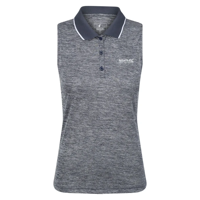 Image of Woman's sleeveless polo shirt Regatta Tima II Bleu Female 48