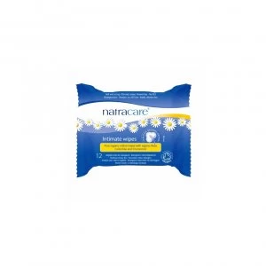 image of Natracare Intimate Wipes - Organic (12 Wipes) 12 Pack x 24