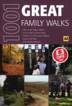 Image of 1001 Great Family Walks by Aa Publishing Book