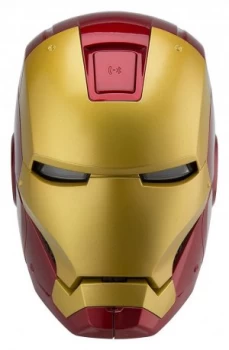 image of eKids Marvel Iron Man Helmet Bluetooth Wireless Kids Speaker