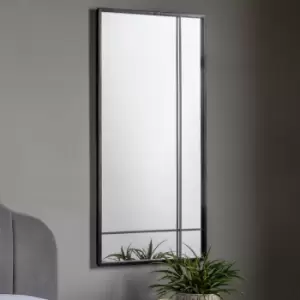 image of Gallery Interiors Martinez Wall Mirror Black