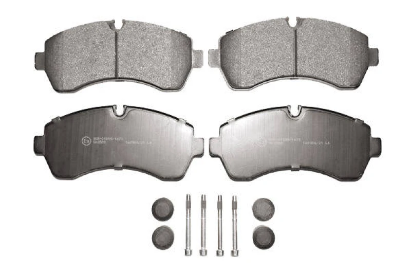 Image of LPR 05P1295K Brake pad set prepared for wear warning indicator, with accessories, with bolts/screws Brake Pad Set,disc brake (402)