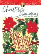 Image of creative haven christmas inspirations coloring book